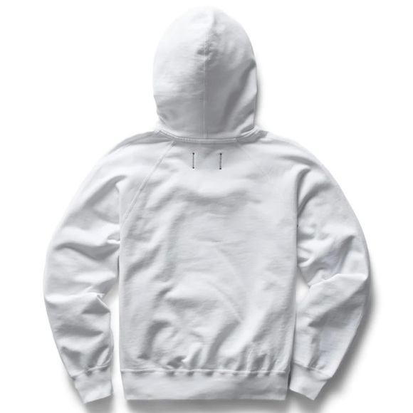 NWT Reigning Champ Lightweight Relax Terry Pullover Hoodie XS White - Picture 5 of 5